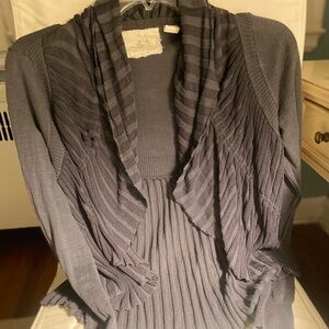 Anthropologie Angel of the North Cropped Cardigan